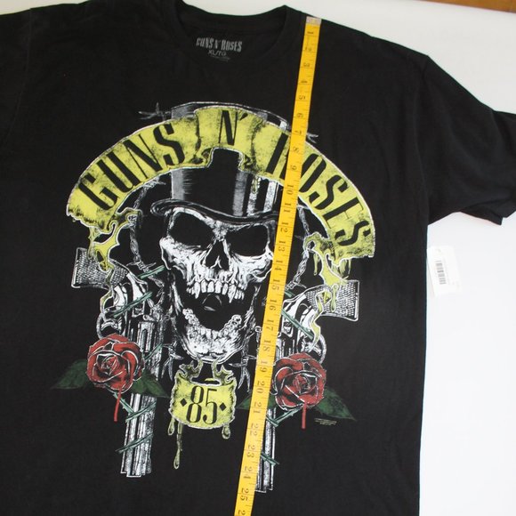 Guns N Roses Top Hat T Shirt - Picture 5 of 6